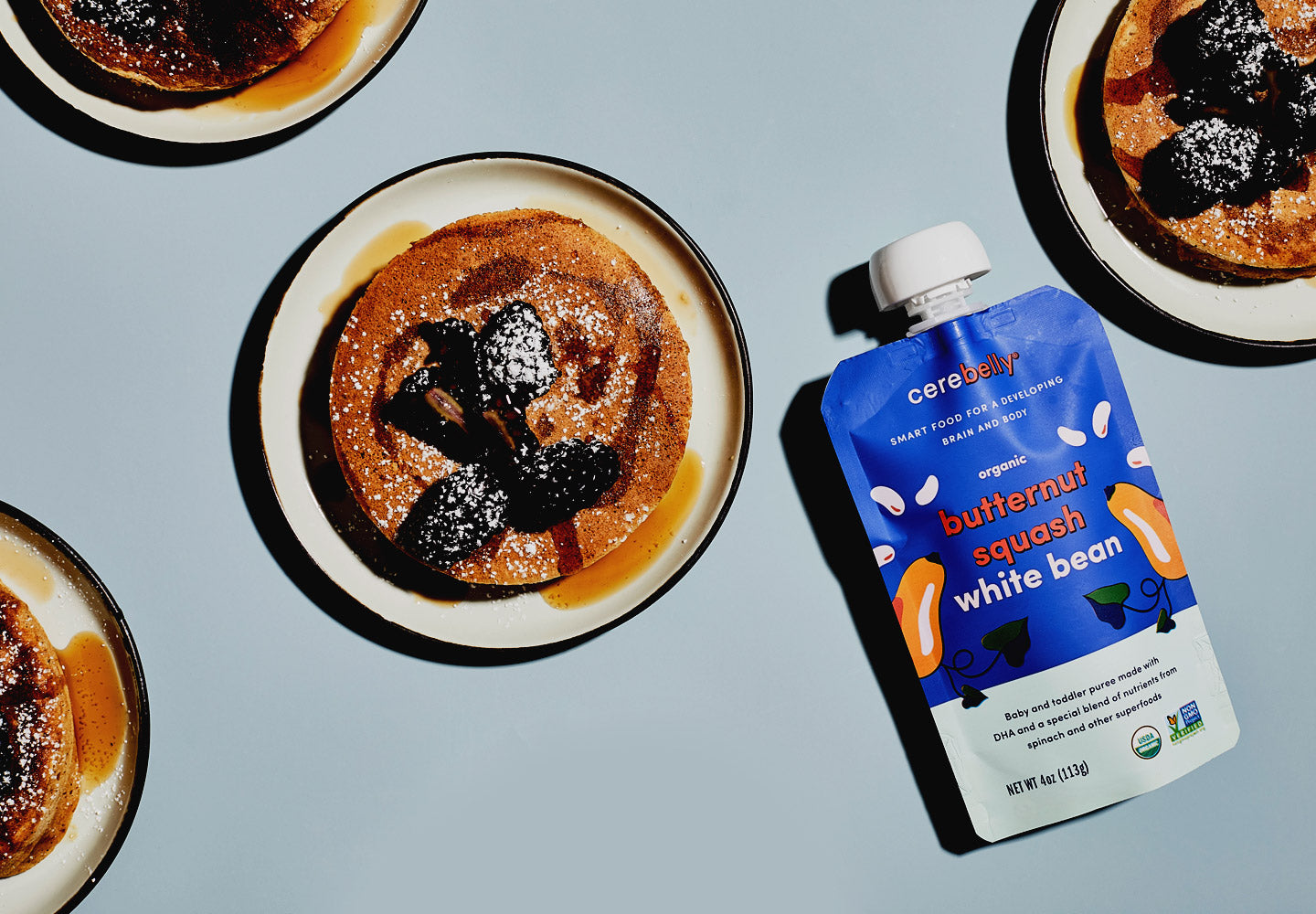 Butternut Squash White Bean Pancakes