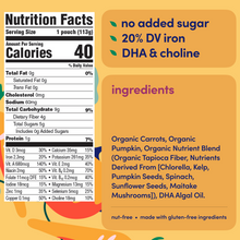 Carrot Pumpkin Puree 6 Pack