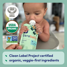 Broccoli Pear Puree 6 Puree Baby Claims