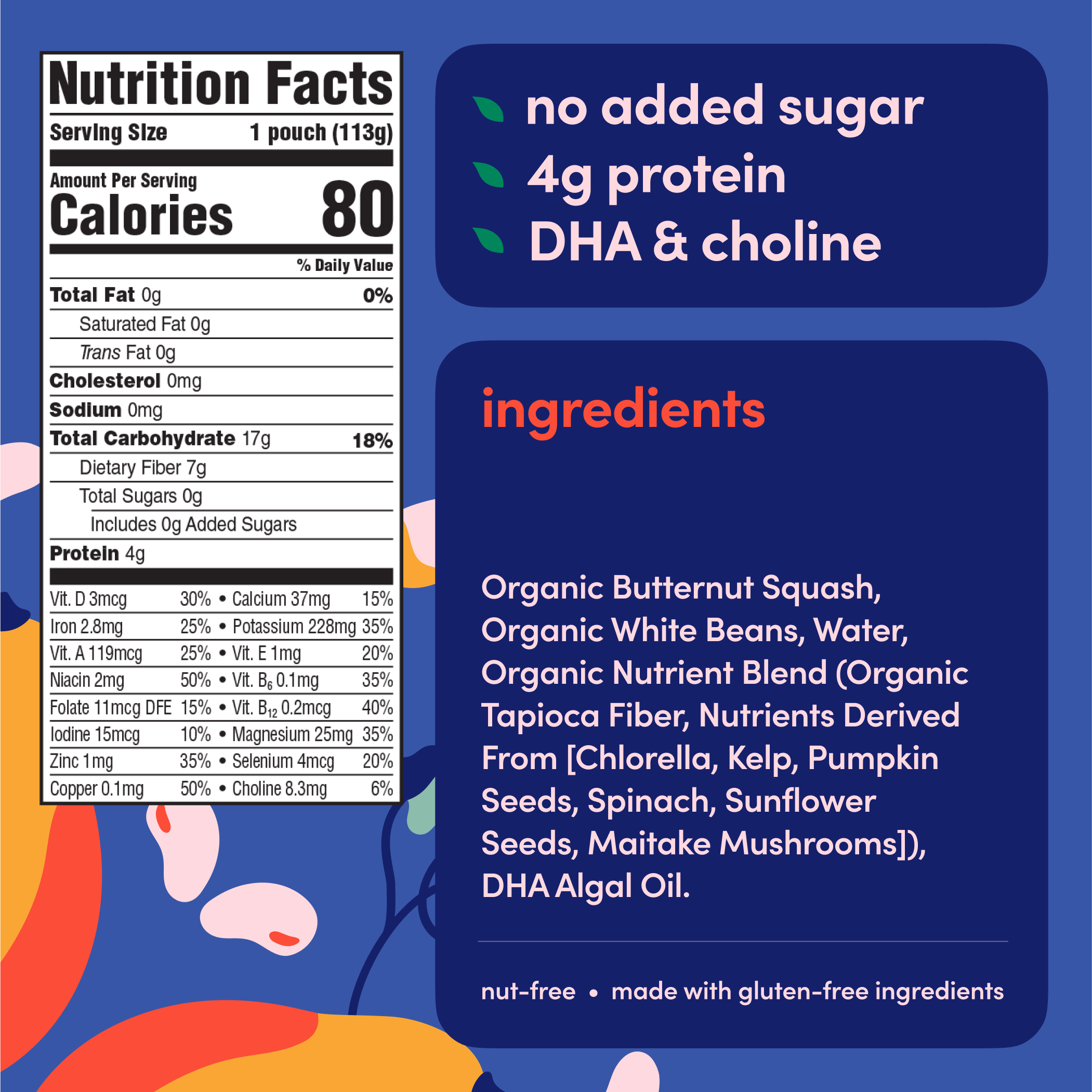 Butternut Squash White Bean Puree 6 Nutrition