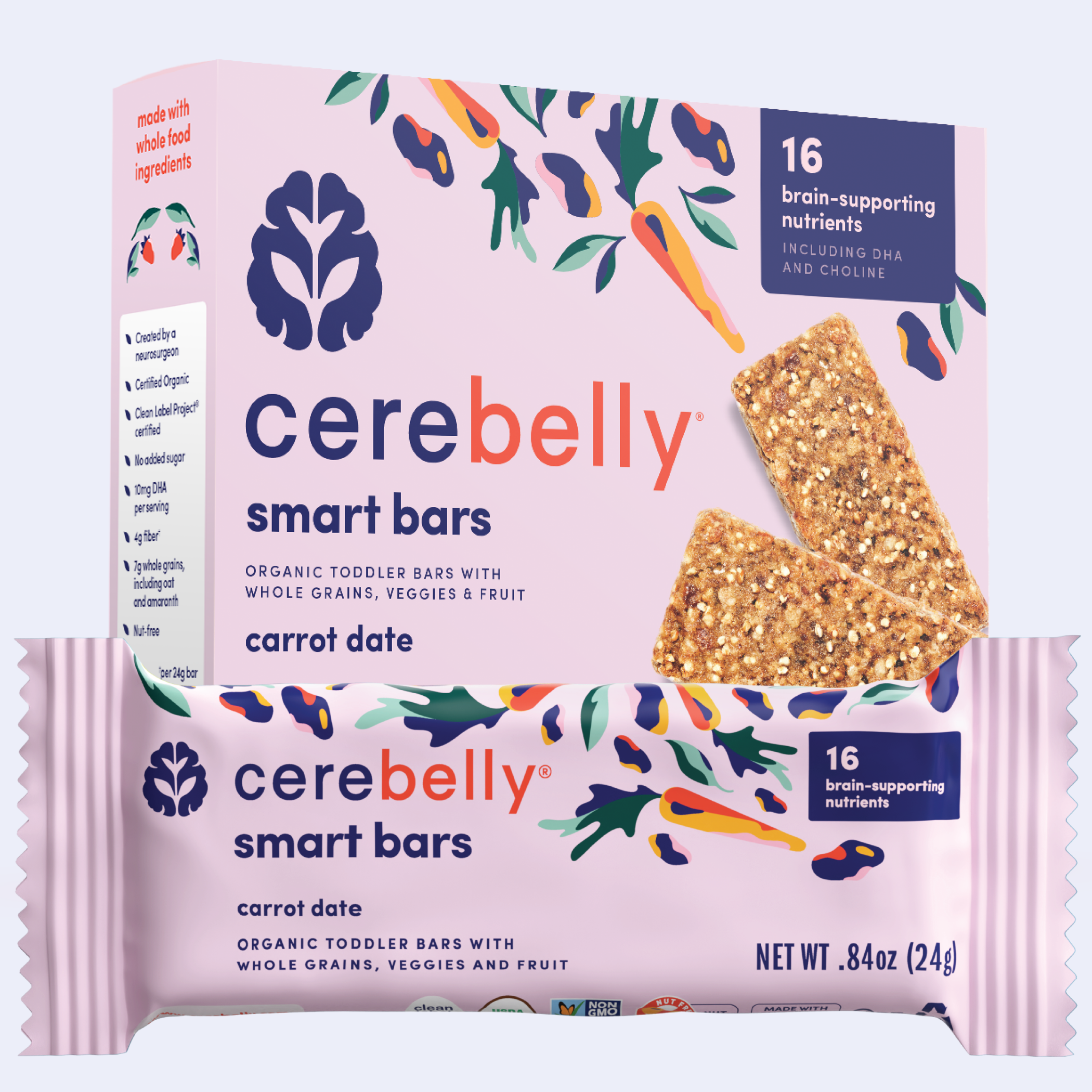 Carrot Date Smart Bar 5 Pack