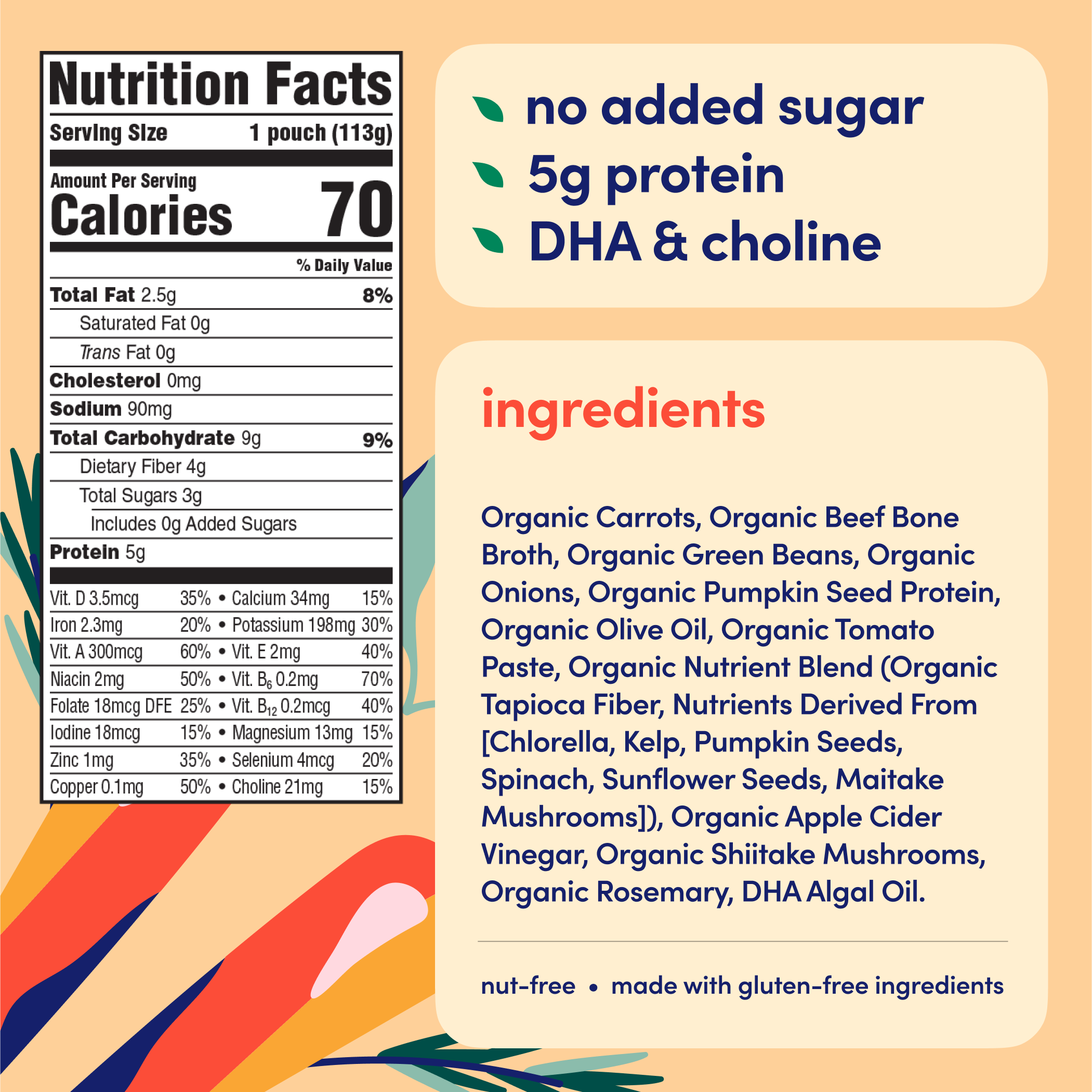 Carrot Beef Broth Nutrition