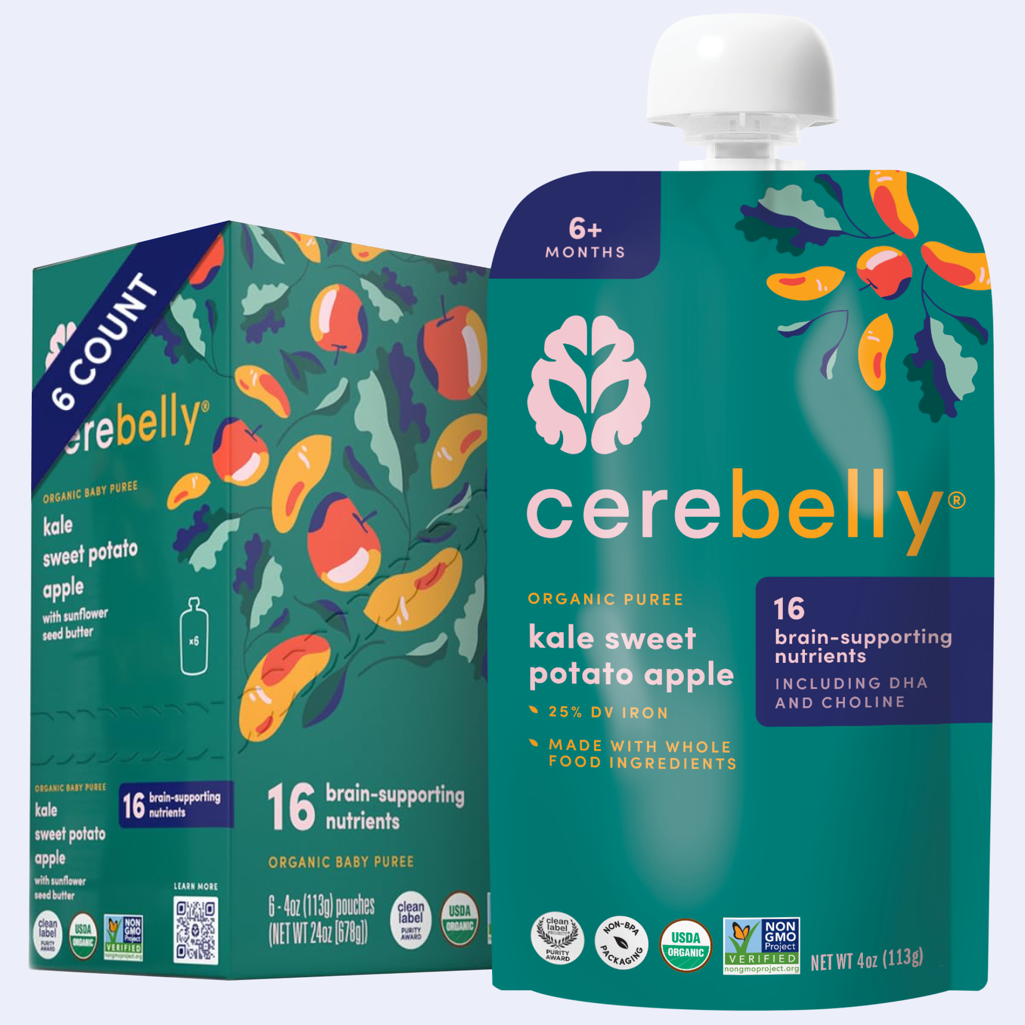 Kale Sweet Potato Apple Puree 6 Image