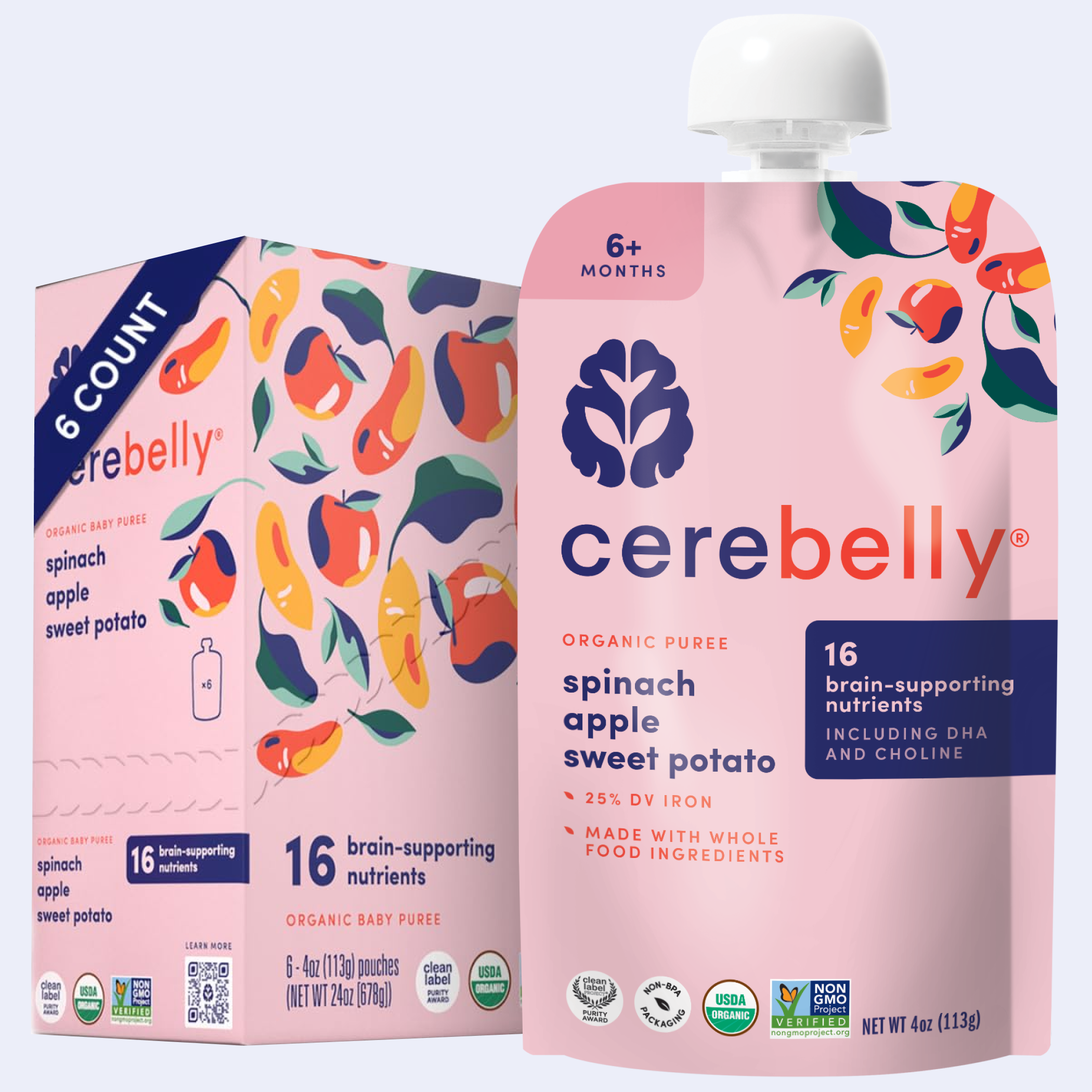 Spinach Apple Sweet Potato Puree 6 Image