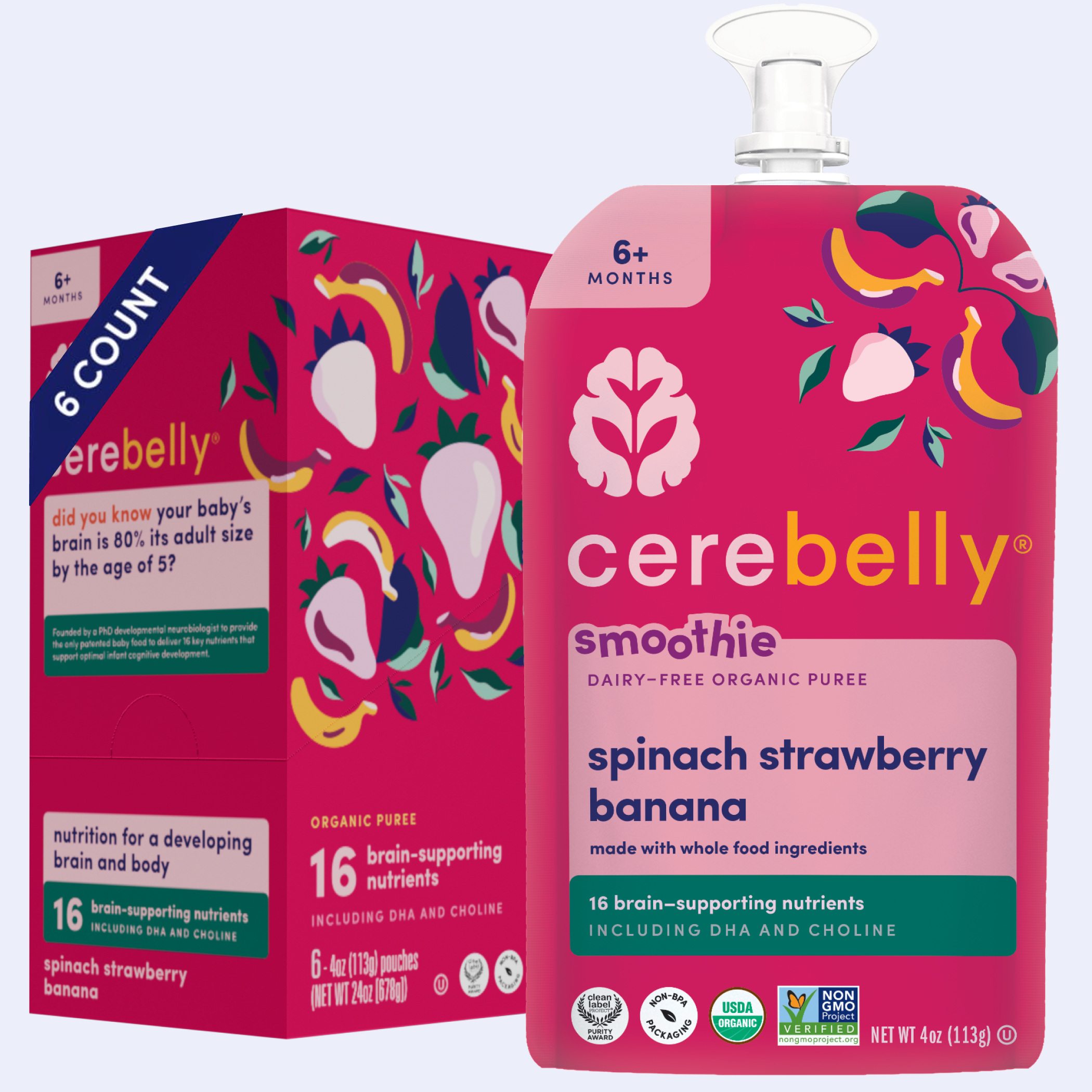 Spinach Strawberry Banana Smoothie 6 Image