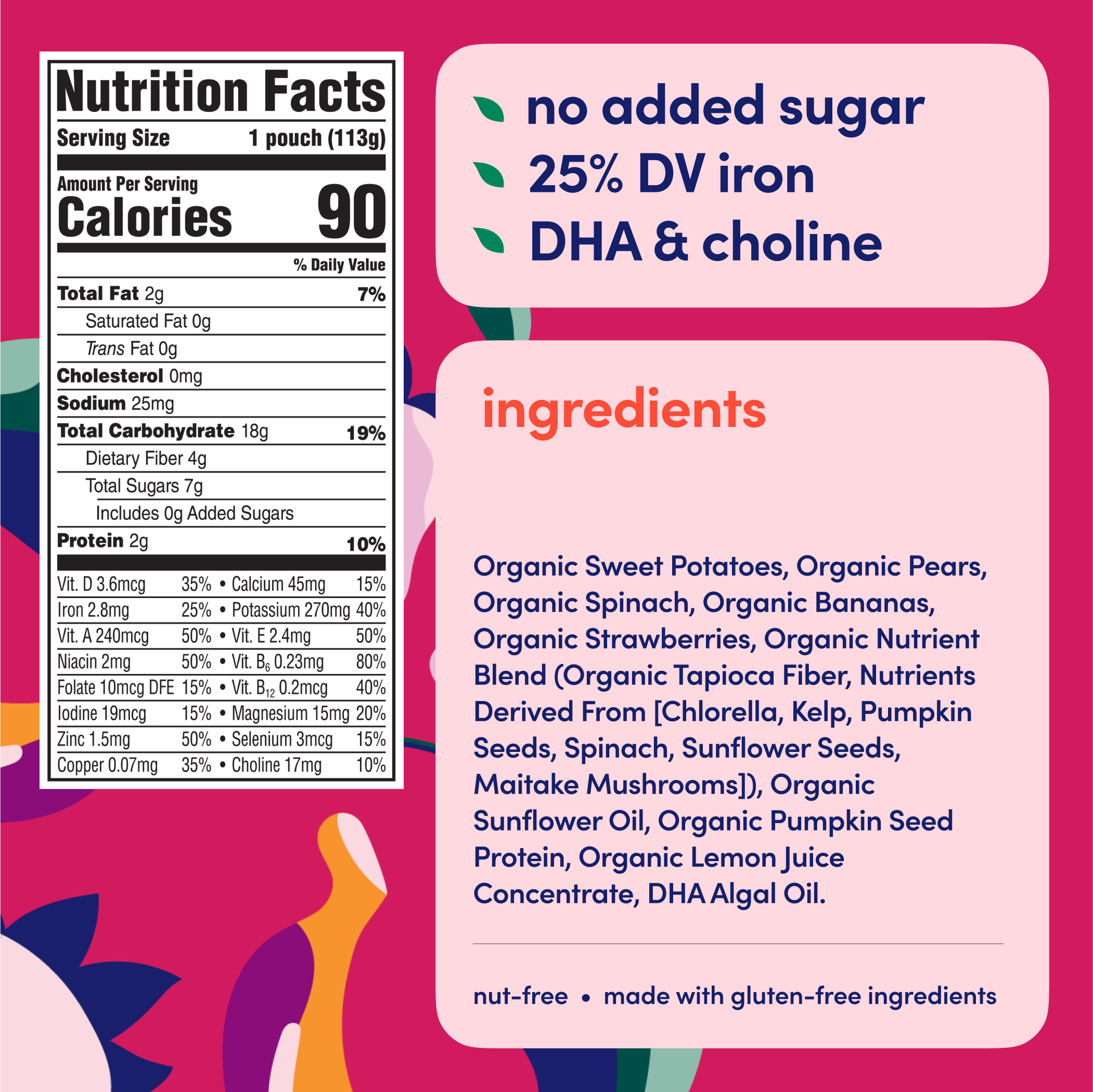 Spinach Strawberry Banana Smoothie 6 Nutrition_1