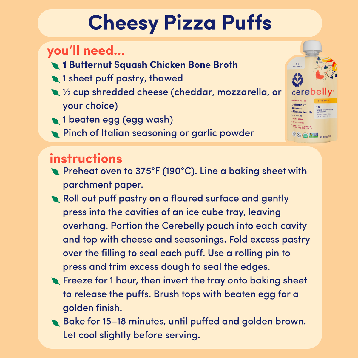 Butternut Squash Chicken Broth 6 Pack