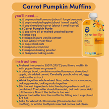 Carrot Pumpkin Puree 6 Pack