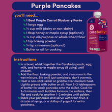 Beet Carrot Blueberry Puree 6 Pack