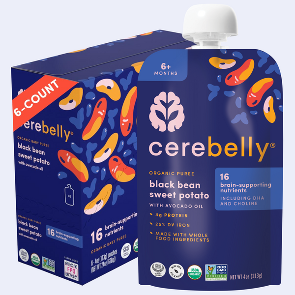 Black Bean Sweet Potato Puree Pack – Cerebelly - Main Image