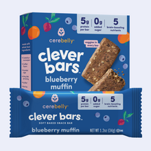Blueberry Muffin Clever Bar 4 Pack