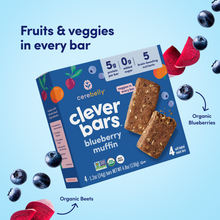 Blueberry Muffin Clever Bar 4 Pack