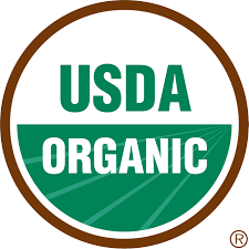 USDA Organic logo with green and brown colors