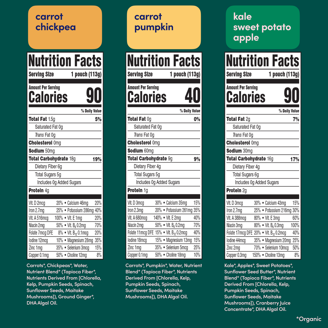 Puree Sampler Pack – Cerebelly