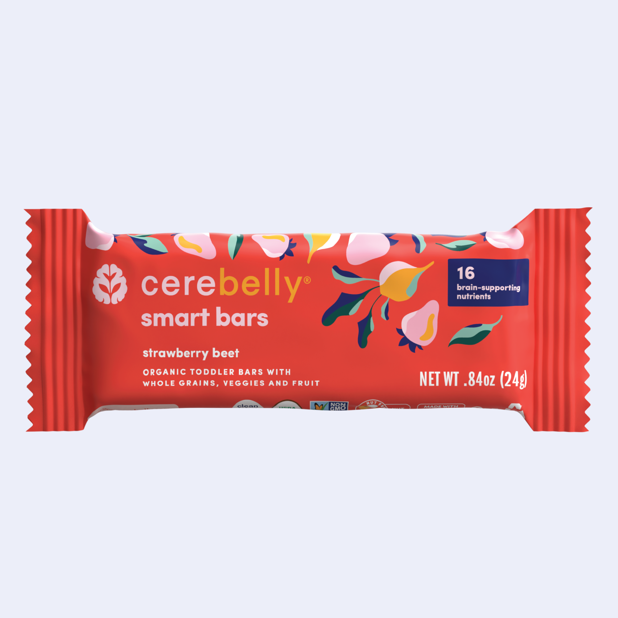 Strawberry Beet Smart Bar 5 Pack