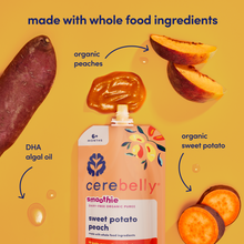 Sweet Potato Peach Smoothie Ingredients